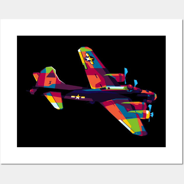 B17 Flying Fortress Wall Art by wpaprint